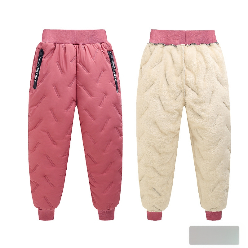 Laste puuvillased püksid fliisvoodriga, paksendatud poiste soojad püksid, laste püksid, sügis- ja talvepuuvillased püksid, beebipüksid