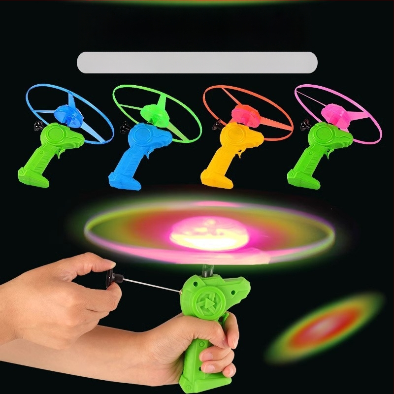 Vaikams skirta šviečianti virvė, skirta NSO naktiniam turgui, žaislų tiekimas lauko kvadratinei blykstei, skraidančiam dangumi, traukimo virvei, frisbis