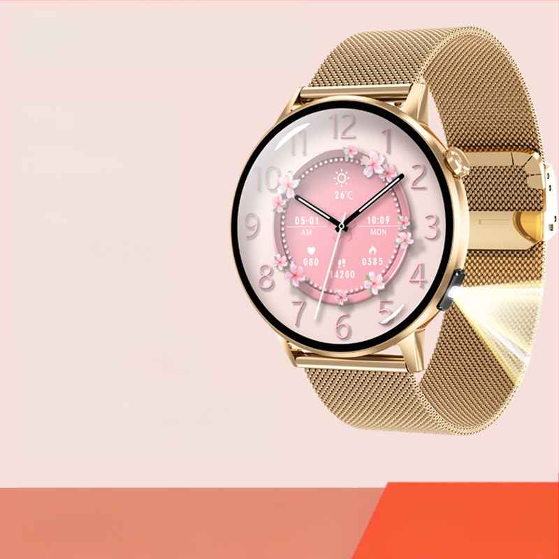 Naujas mados moteriškas išmanusis laikrodis „G34“ su širdies ritmu, kraujospūdžiu, deguonimi ir „Bluetooth“ skambučių laikrodžiu, daugiafunkcis modelis.