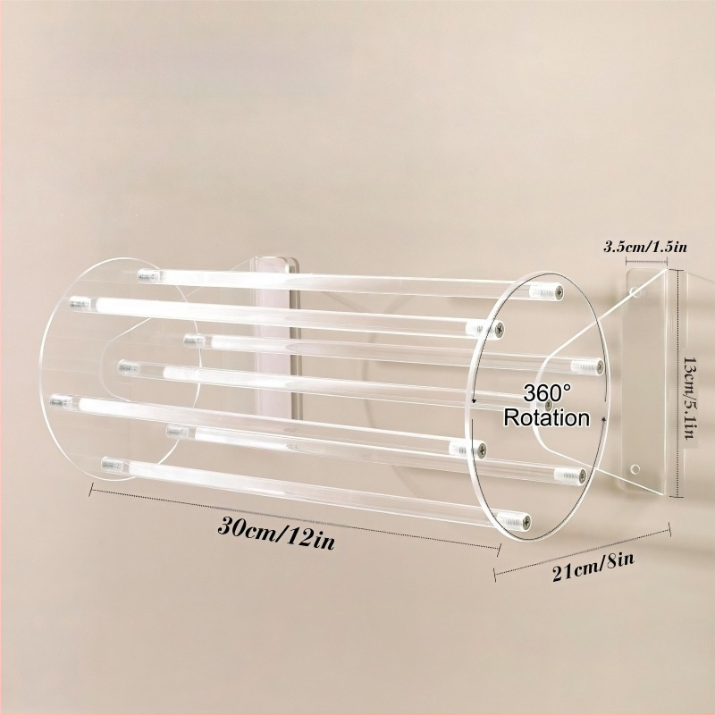 Piiriülene peapaelte vitriin Läbipaistev peakate Juuksenõeltega pearätt Juuksepaelte hoiustusriiul Akrüülpulgast juuksepaelte riiul