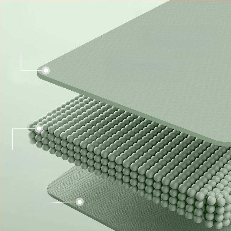 Joogamatt naistele, lööke neelav, helikindel, vaikne, libisemiskindel põrandamatt, kodune paksenemine, professionaalne spordijooga fitness