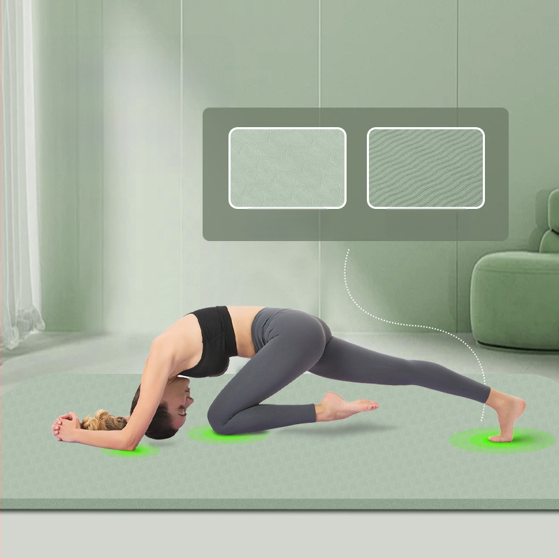 Joogamatt naistele, lööke neelav, helikindel, vaikne, libisemiskindel põrandamatt, kodune paksenemine, professionaalne spordijooga fitness