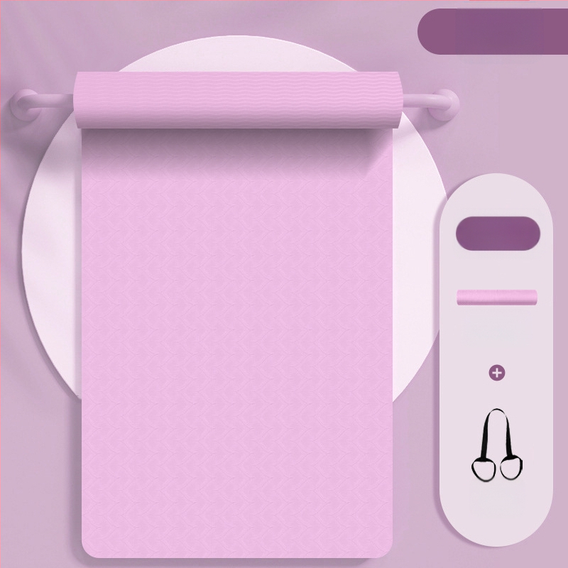 Joogamatt naistele, lööke neelav, helikindel, vaikne, libisemiskindel põrandamatt, kodune paksenemine, professionaalne spordijooga fitness