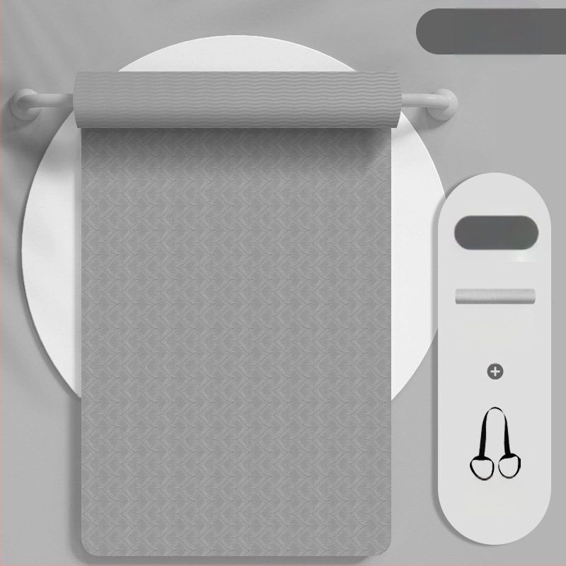 Joogamatt naistele, lööke neelav, helikindel, vaikne, libisemiskindel põrandamatt, kodune paksenemine, professionaalne spordijooga fitness