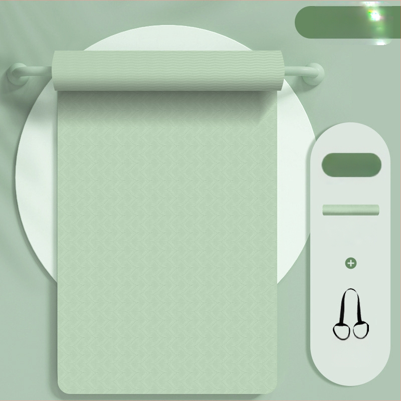 Joogamatt naistele, lööke neelav, helikindel, vaikne, libisemiskindel põrandamatt, kodune paksenemine, professionaalne spordijooga fitness