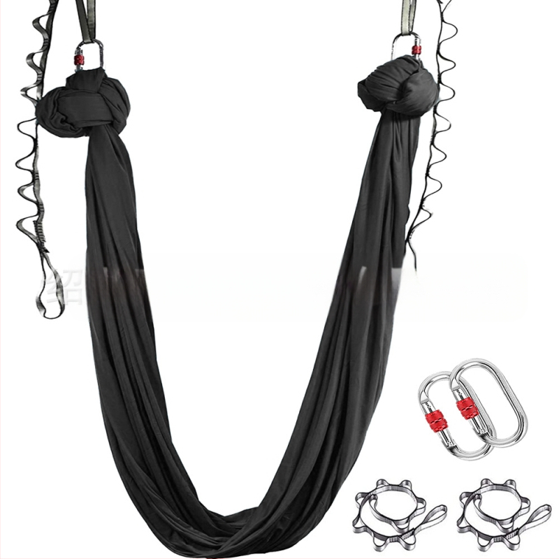 Õhujooga võrkkiik sise- ja välistingimustes, gravitatsioonivastane elastne kangas, joogastuudio, jooga võrkkiik, täiskasvanutele ja lastele, tehas