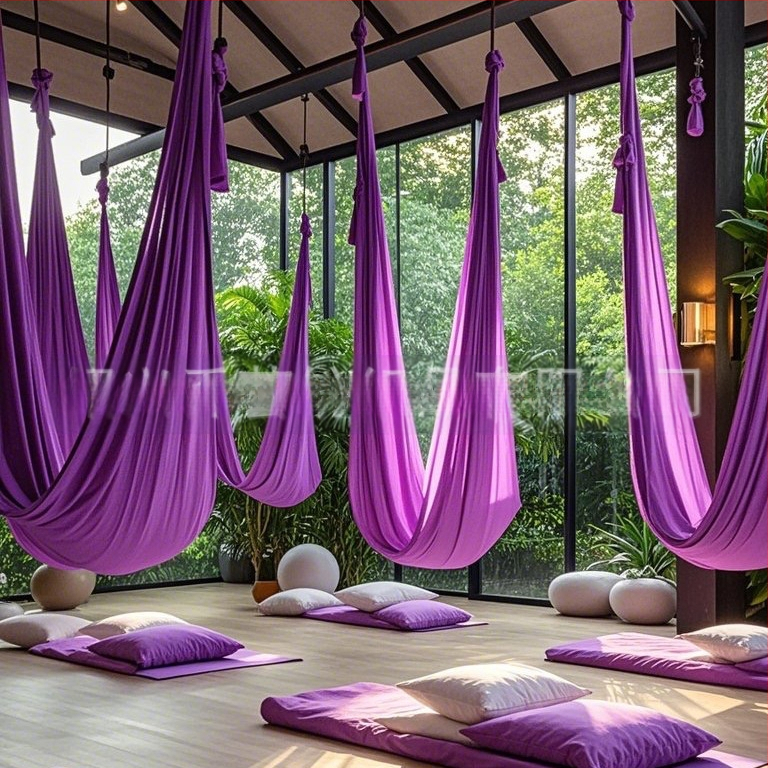 Õhujooga võrkkiik sise- ja välistingimustes, gravitatsioonivastane elastne kangas, joogastuudio, jooga võrkkiik, täiskasvanutele ja lastele, tehas