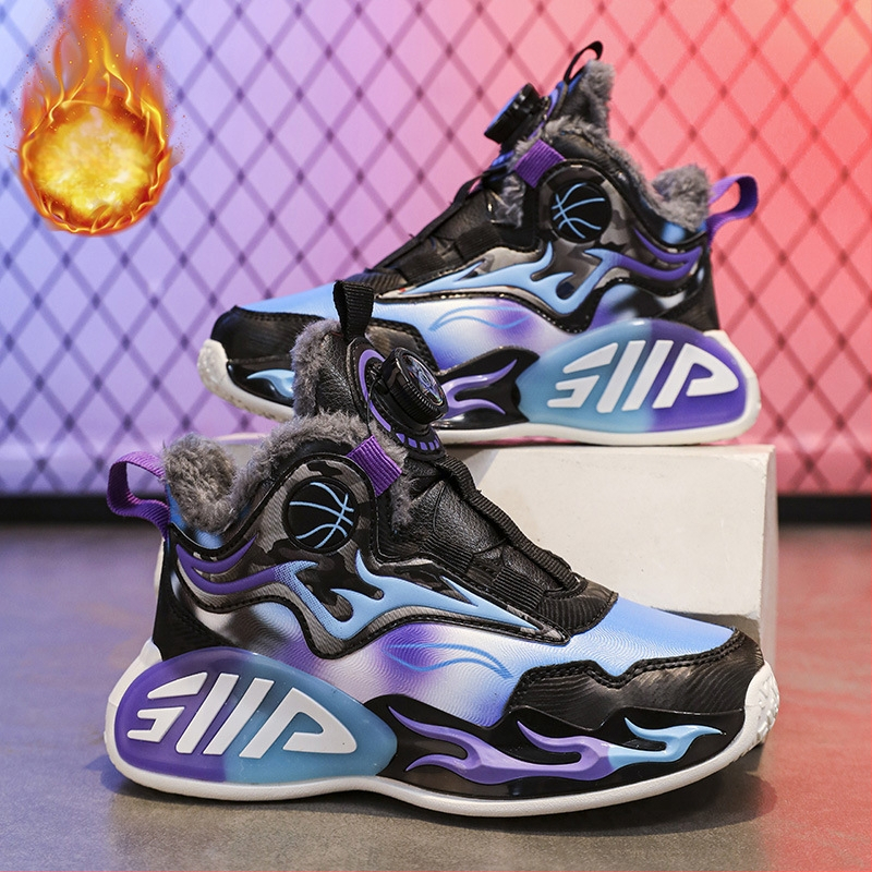 Tüdrukute 2025. aasta kevad- ja sügisjalatsid, uued laste korvpallijalatsid, keskmised ja suured laste sametist puuvillased kingad, poiste jooksujalatsid