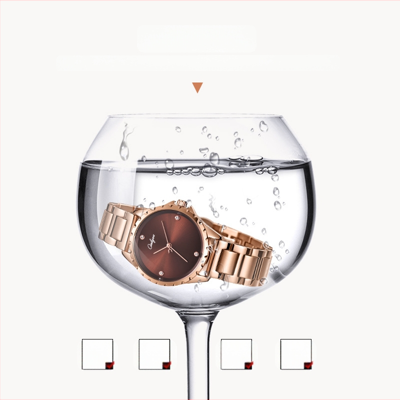 Uus Korea stiilis moodne naiste käekell moodne lihtne terasvööga veekindel tudengimoodne kvartskell hulgimüügist