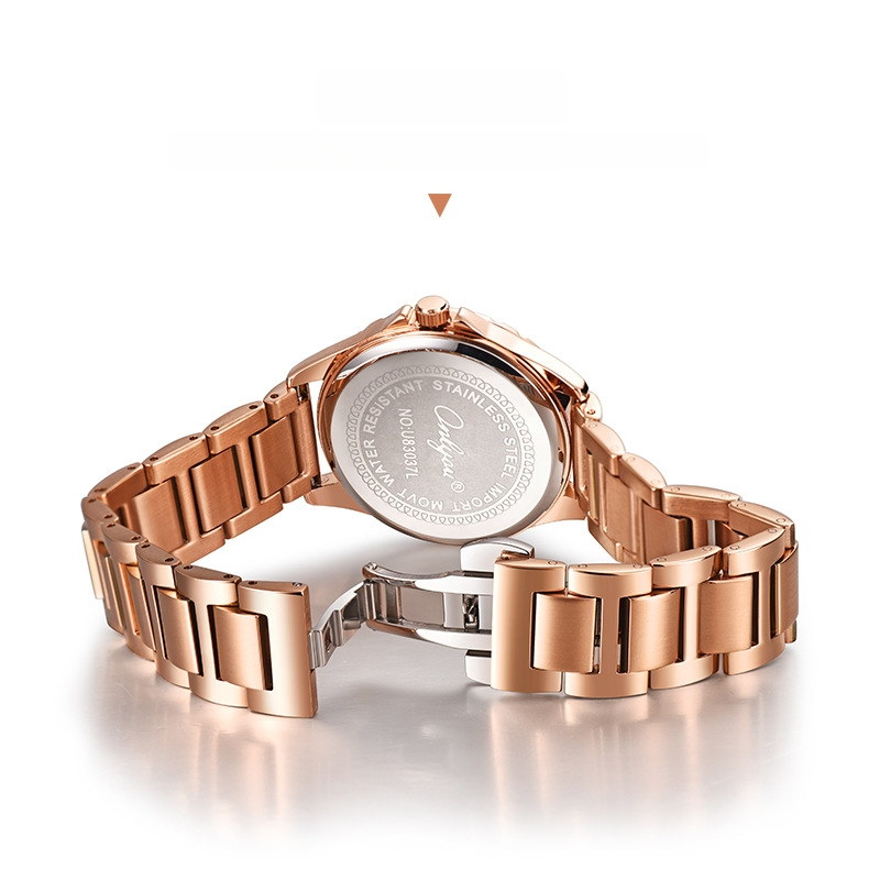 Uus Korea stiilis moodne naiste käekell moodne lihtne terasvööga veekindel tudengimoodne kvartskell hulgimüügist