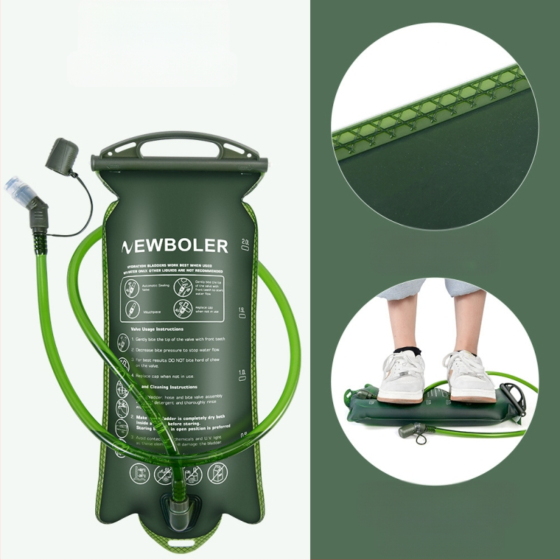 Välisportidele mõeldud joogiveekott kaasaskantav jalgrattasõit jooksmiseks murdmaasuusatamiseks suure avaga kokkupandav pehme veepudel mägironimiseks seljakott veekott