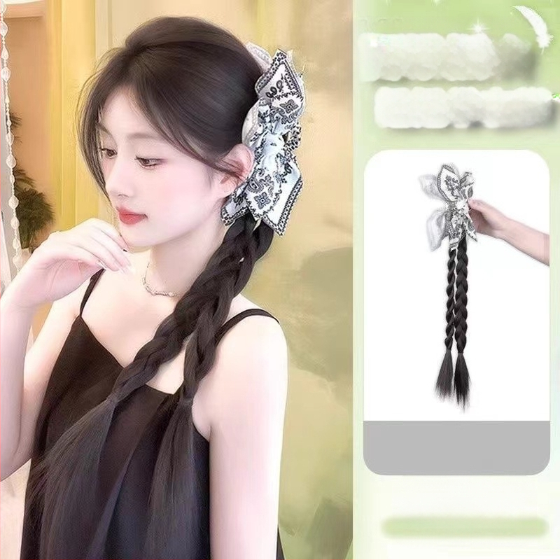 Vintage Pariisi india pähkli lille armastusega kahepoolne klamber, kvaliteetne lipsuga peakate, juuksenõel, pea tagaosa, haikala klamber