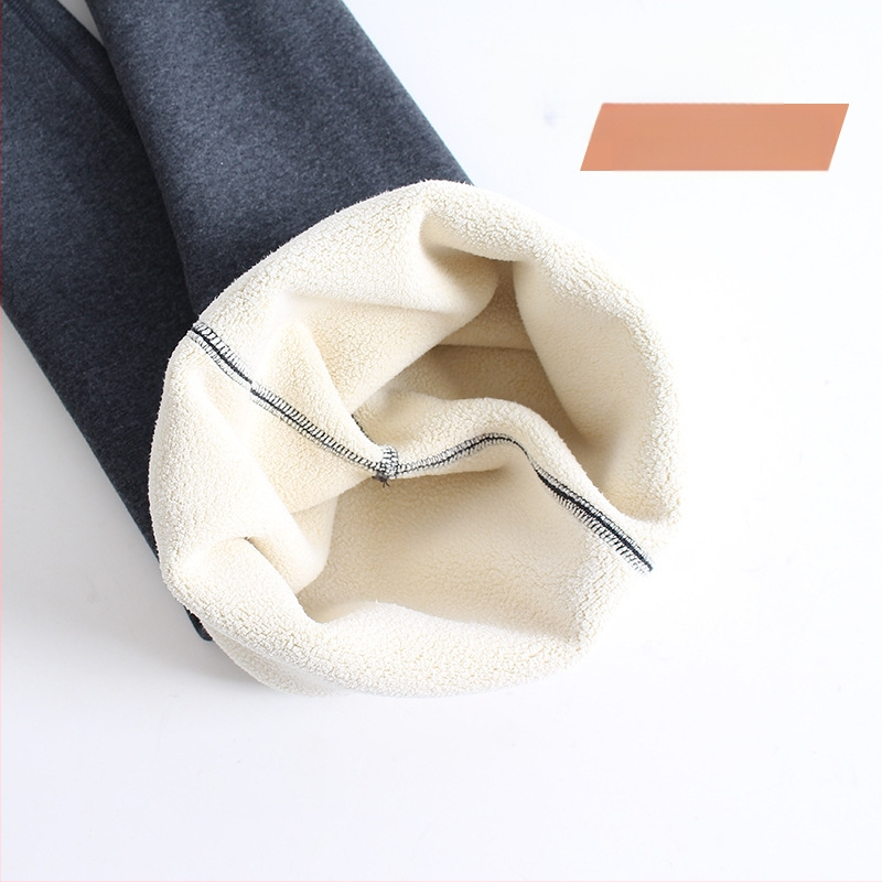 Κολάν για κορίτσια με επένδυση από φλις και χοντρό παντελόνι για φθινόπωρο και χειμώνα, παιδικό στενό παντελόνι για χειμερινά ρούχα, χωρίς κόκαλα, μονόχρωμο παντελόνι για εξωτερικές ενδυμασίες