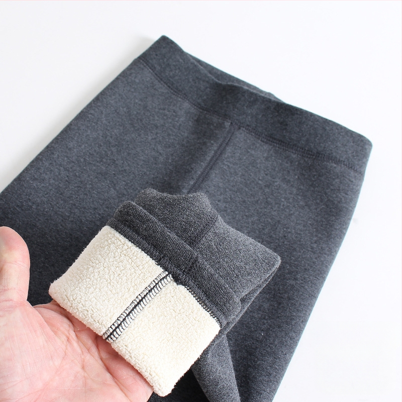 Κολάν για κορίτσια με επένδυση από φλις και χοντρό παντελόνι για φθινόπωρο και χειμώνα, παιδικό στενό παντελόνι για χειμερινά ρούχα, χωρίς κόκαλα, μονόχρωμο παντελόνι για εξωτερικές ενδυμασίες