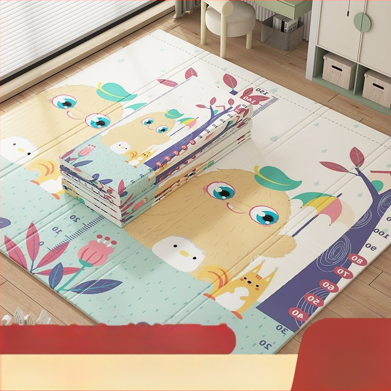Kūdikių ropojamasis kilimėlis, sutankintas namų kūdikių svetainės sulankstomas ropojamasis kilimėlis, bekvapis vaikams skirtas sujungtas putplasčio grindų kilimėlis