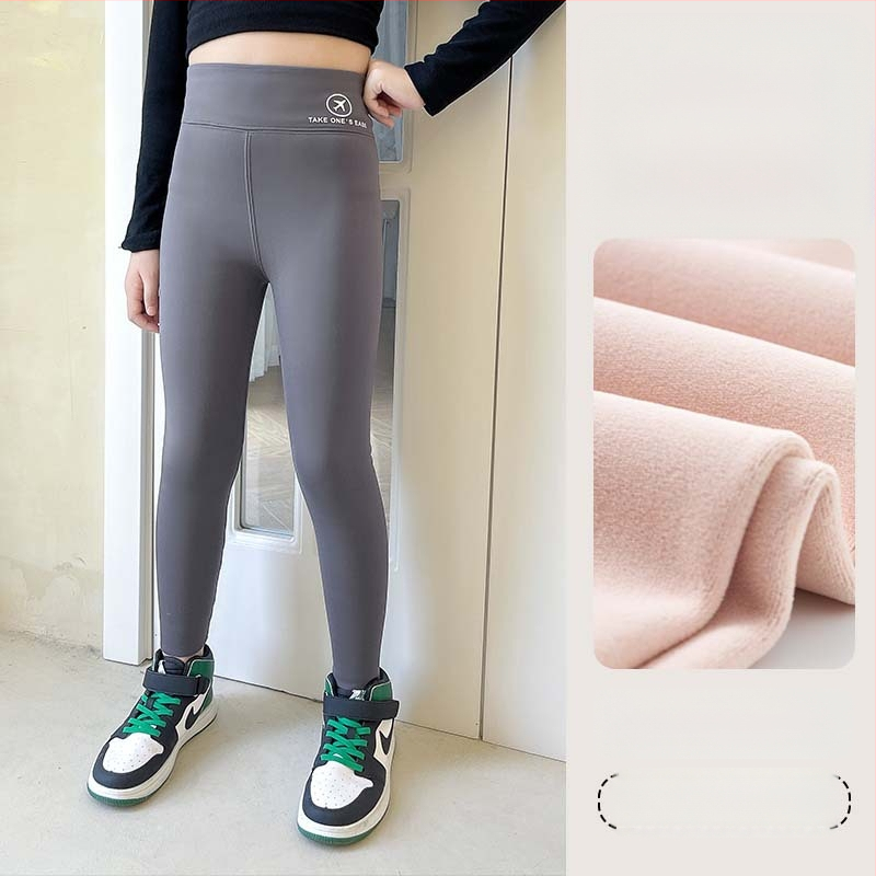 Sügis-talvine õhuke sametist laste haipüksid tüdrukute retuusid pealisriided kõrge elastsusega kitsa lõikega soojad ühes tükis sametist Barbie püksid kõrge vöökohaga