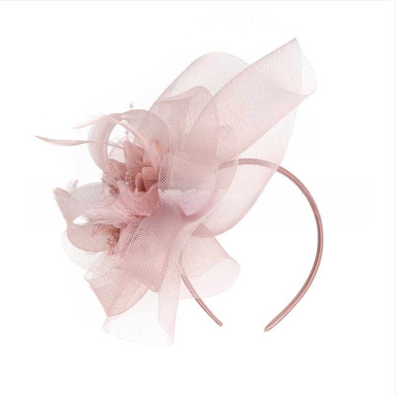 Europietiškos ir amerikietiškos šventinės vakarėlių tinklinės plunksnų galvos apdangalas, nuotakos, vestuvių nuotrauka, vintažiniai plaukų aksesuarai, plaukų segtukas, dvigubos paskirties galvos apdangalas, gėlė