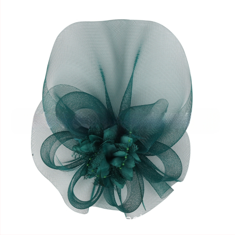 Europietiškos ir amerikietiškos šventinės vakarėlių tinklinės plunksnų galvos apdangalas, nuotakos, vestuvių nuotrauka, vintažiniai plaukų aksesuarai, plaukų segtukas, dvigubos paskirties galvos apdangalas, gėlė