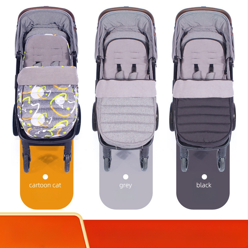 Navlake za stopala za kolica, zimske vjetrootporne prostirke za izlaske, pamučne podloge za dječja kolica za jesen i zimu, vreće za spavanje, navlake za stopala, zadebljane i tople