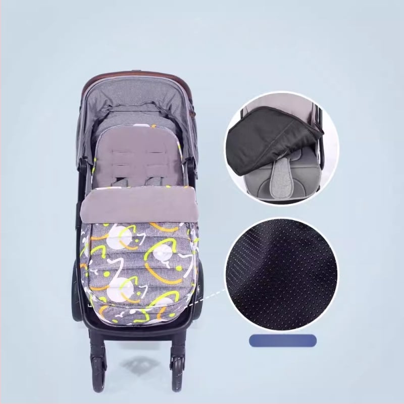 Navlake za stopala za kolica, zimske vjetrootporne prostirke za izlaske, pamučne podloge za dječja kolica za jesen i zimu, vreće za spavanje, navlake za stopala, zadebljane i tople