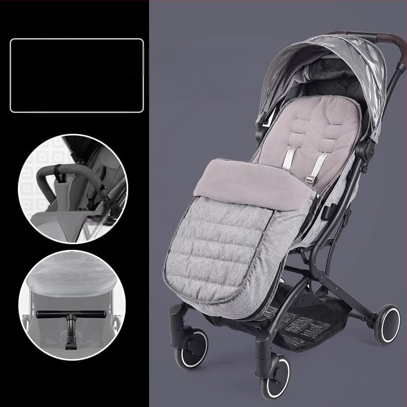 Navlake za stopala za kolica, zimske vjetrootporne prostirke za izlaske, pamučne podloge za dječja kolica za jesen i zimu, vreće za spavanje, navlake za stopala, zadebljane i tople