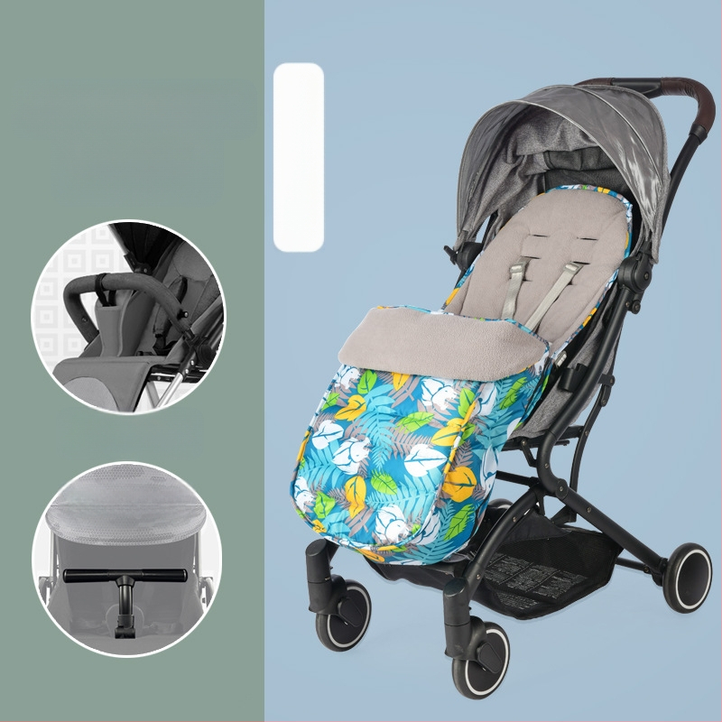 Navlake za stopala za kolica, zimske vjetrootporne prostirke za izlaske, pamučne podloge za dječja kolica za jesen i zimu, vreće za spavanje, navlake za stopala, zadebljane i tople