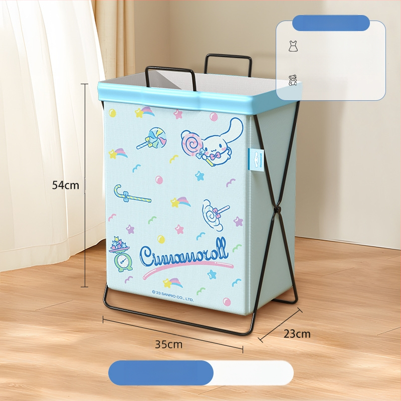 Autentisks Sanrio National bezmaksas piegāde Dažādi grozi Vannas istabas kopmītnes multfilmu uzglabāšanas grozs Netīro drēbju uzglabāšanas grozs Melody