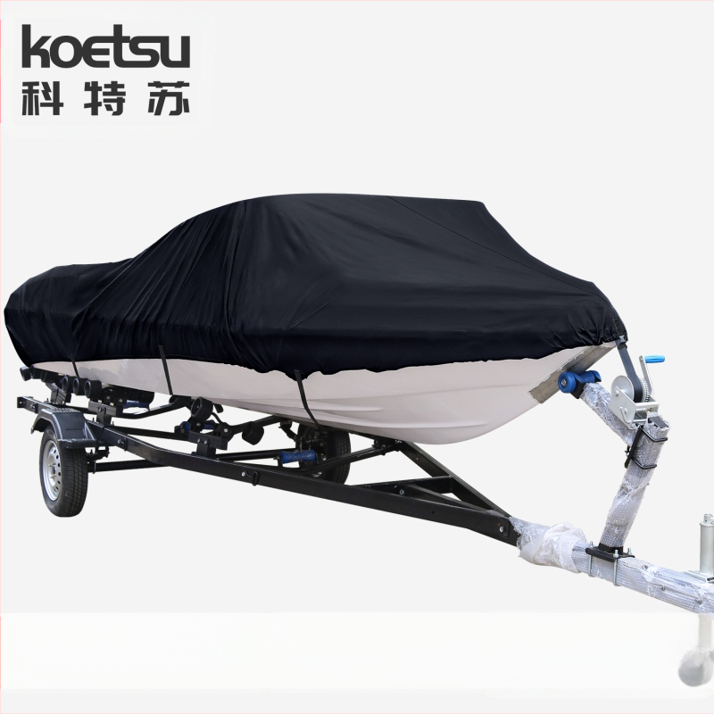 Koetsu Carotsu laivas pārsegs, ātrlaivas zemūdenes putekļu pārsegs, saules aizsardzības laivas pārsegs, 420D Oxford auduma aizsargpārklājs