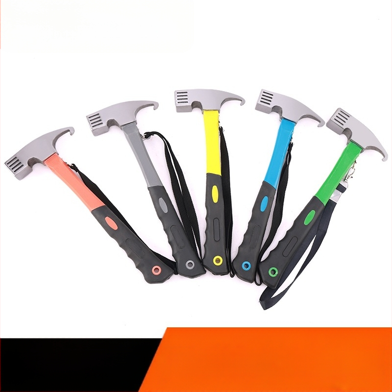 Lauko stovyklavimo kaiščių plaktukas daugiafunkcis nagų plaktukas palapinės baldakimo plaktukas plaktukas stovyklavimo įranga guma