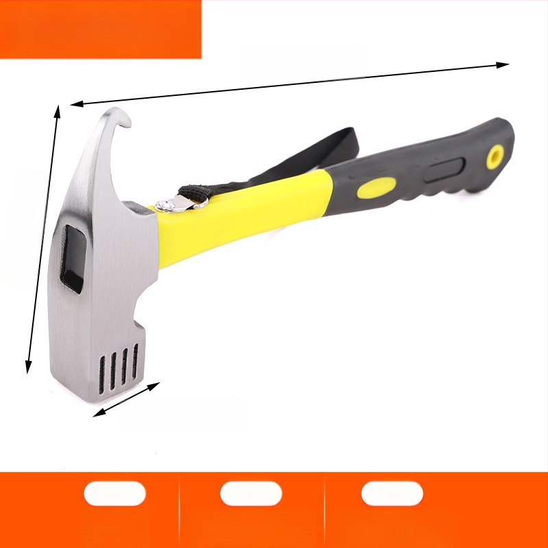 Lauko stovyklavimo kaiščių plaktukas daugiafunkcis nagų plaktukas palapinės baldakimo plaktukas plaktukas stovyklavimo įranga guma