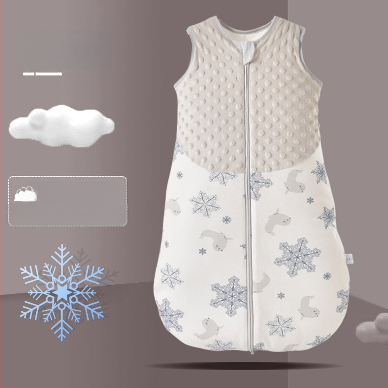 Bazai Rabbit Cross-border kevad- ja sügis beebidele mõeldud löögikindel puuvillane vastsündinute toodete vestiga integreeritud beebimagamiskott