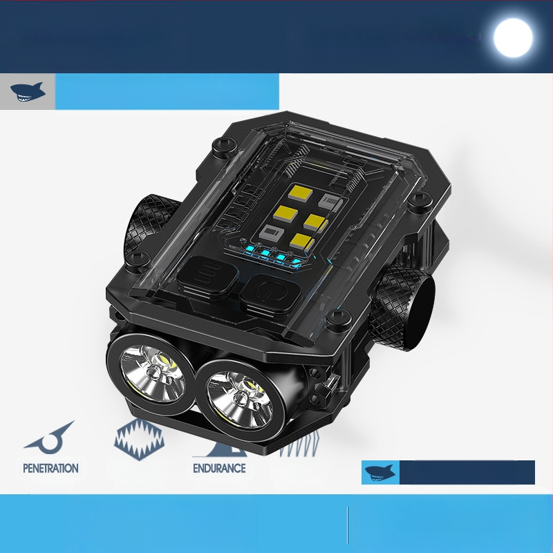 Φωτεινό εξωτερικό φως επισκευής και συντήρησης αυτοκινήτων, πολυλειτουργικό περιστρεφόμενο γυροσκόπιο, ισχυρός φακός με ισχυρό μαγνητικό προειδοποιητικό φως