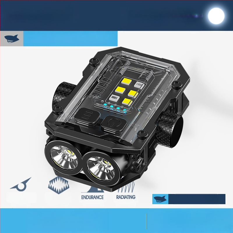 Φωτεινό εξωτερικό φως επισκευής και συντήρησης αυτοκινήτων, πολυλειτουργικό περιστρεφόμενο γυροσκόπιο, ισχυρός φακός με ισχυρό μαγνητικό προειδοποιητικό φως