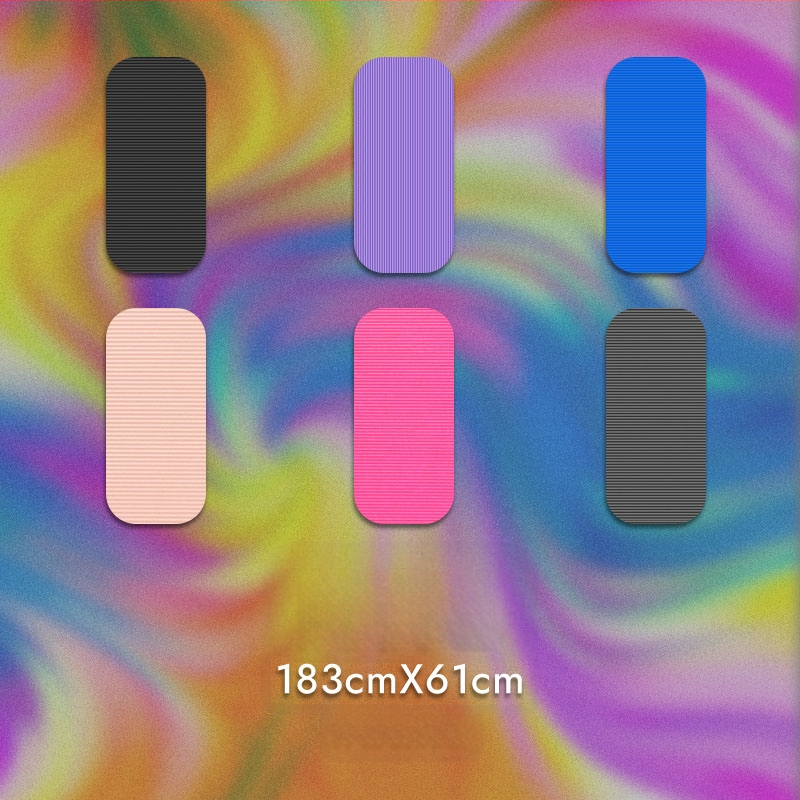 Meeste joogamatt, algajate treeningmatt, paksendatud, laiendatud ja pikendatud, libisemiskindel spordijoogamatt, kodune tagasilöök