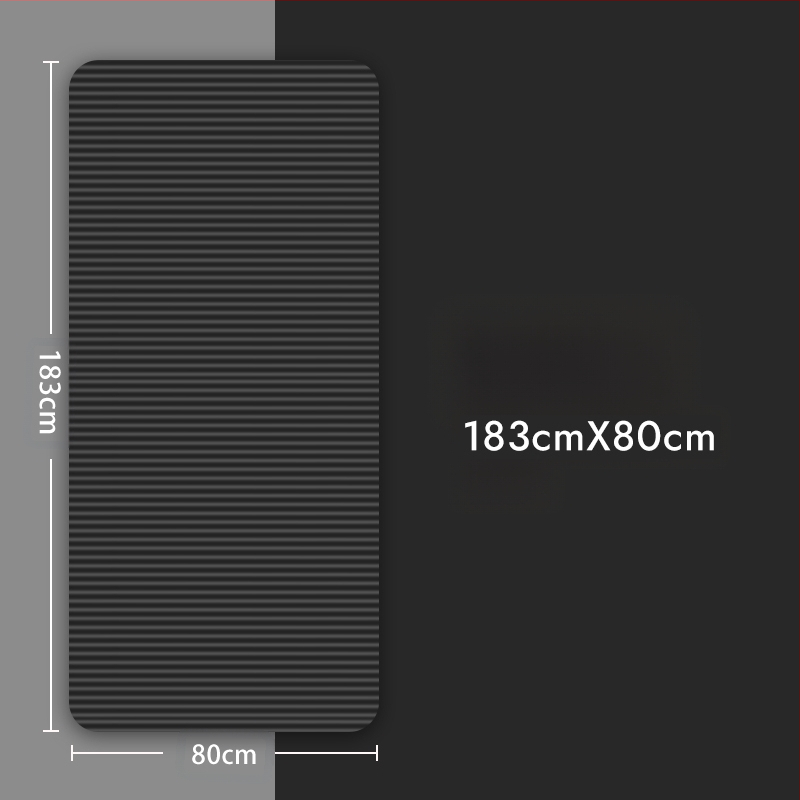 Meeste joogamatt, algajate treeningmatt, paksendatud, laiendatud ja pikendatud, libisemiskindel spordijoogamatt, kodune tagasilöök