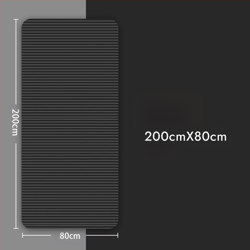 Meeste joogamatt, algajate treeningmatt, paksendatud, laiendatud ja pikendatud, libisemiskindel spordijoogamatt, kodune tagasilöök