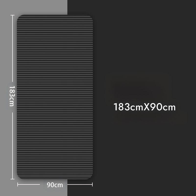 Meeste joogamatt, algajate treeningmatt, paksendatud, laiendatud ja pikendatud, libisemiskindel spordijoogamatt, kodune tagasilöök