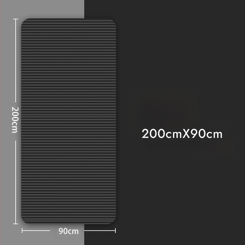 Meeste joogamatt, algajate treeningmatt, paksendatud, laiendatud ja pikendatud, libisemiskindel spordijoogamatt, kodune tagasilöök