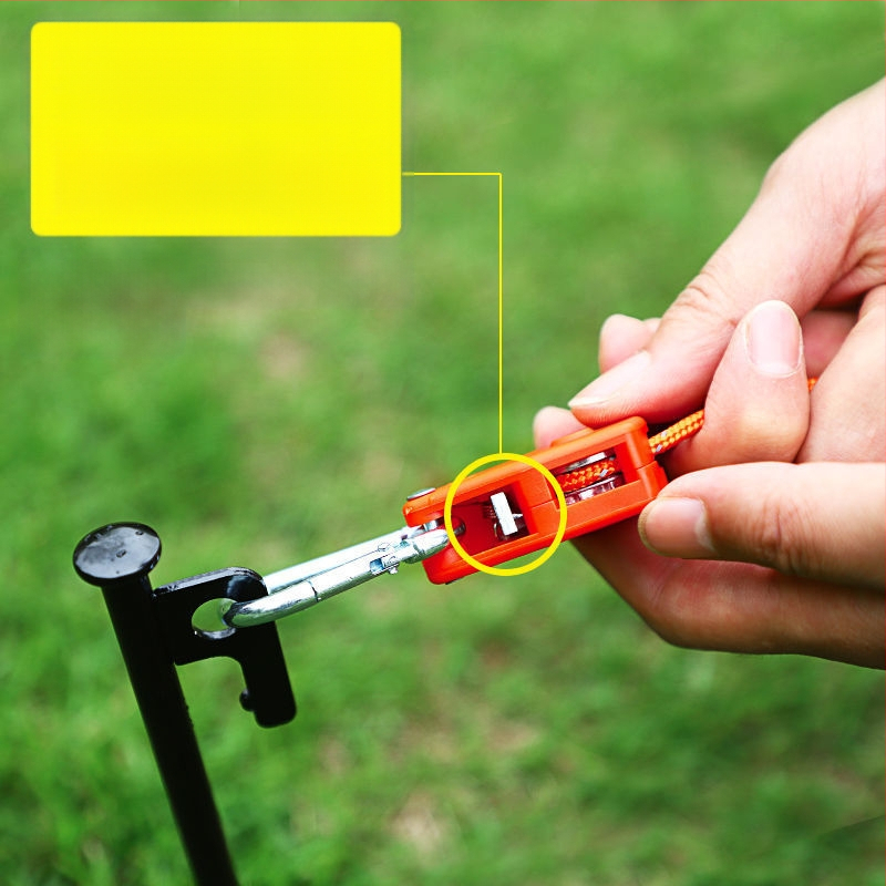 Välistingimustes telkimiseks mõeldud tuulekindel köis, taevakardina tõmbeköis, rihmaratta pingutus, tuuleköis, reguleeritav kinnitus välistingimustes