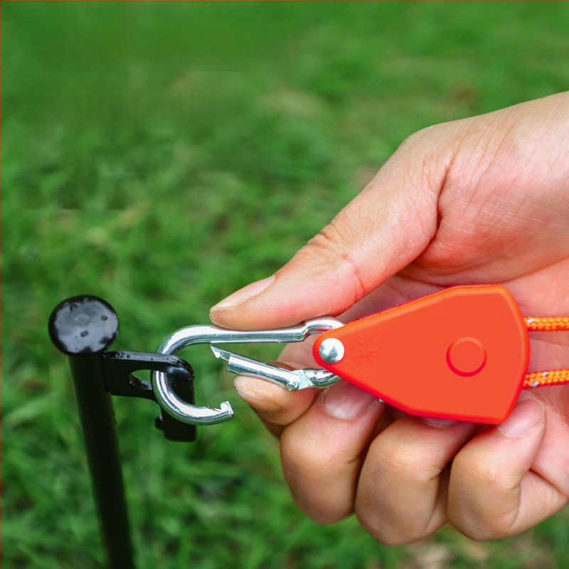 Välistingimustes telkimiseks mõeldud tuulekindel köis, taevakardina tõmbeköis, rihmaratta pingutus, tuuleköis, reguleeritav kinnitus välistingimustes