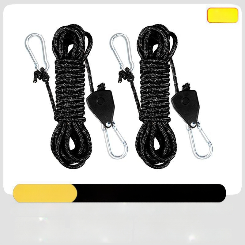 Välistingimustes telkimiseks mõeldud tuulekindel köis, taevakardina tõmbeköis, rihmaratta pingutus, tuuleköis, reguleeritav kinnitus välistingimustes