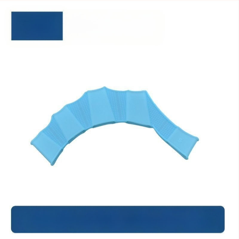 Vabastiil käelestad silikoonist aerutamispeopesaga ujumistreeningu varustus täiskasvanutele ja lastele pardikäpa sõrmevõrguga ujumisvarustuse komplekt