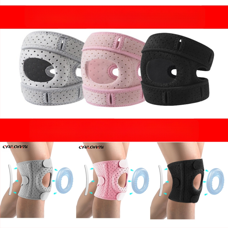 Patella Band Professionaalne spordi põlvekaitse Põlveliigese kaitsja Naiste jooksuspordivarustus Hüppenööriga põlvekaitsmed