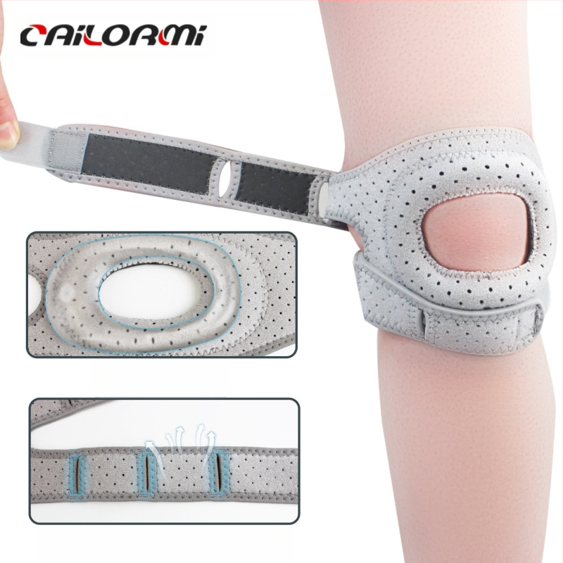 Patella Band Professionaalne spordi põlvekaitse Põlveliigese kaitsja Naiste jooksuspordivarustus Hüppenööriga põlvekaitsmed