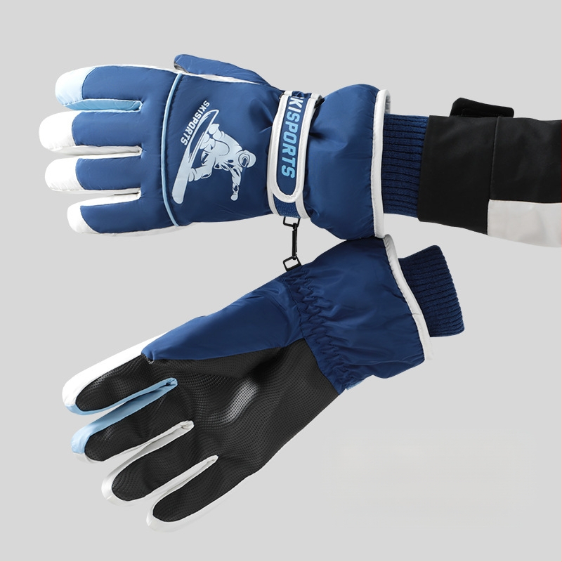 Žieminės slidinėjimo pirštinės, vyriškos, vėjui atsparios, vandeniui atsparios, neslystančios, lietimui jautraus ekrano, su vilnos pamušalu, šiltos, žieminės alpinizmo ir jojimo pirštinės