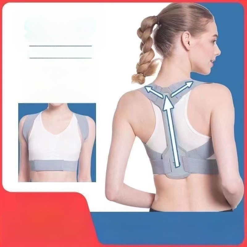 Kuprinės nugaros įtvaras suaugusiesiems, nematomas nugaros įtvaras su vidiniu peties įtvaro artefaktu.