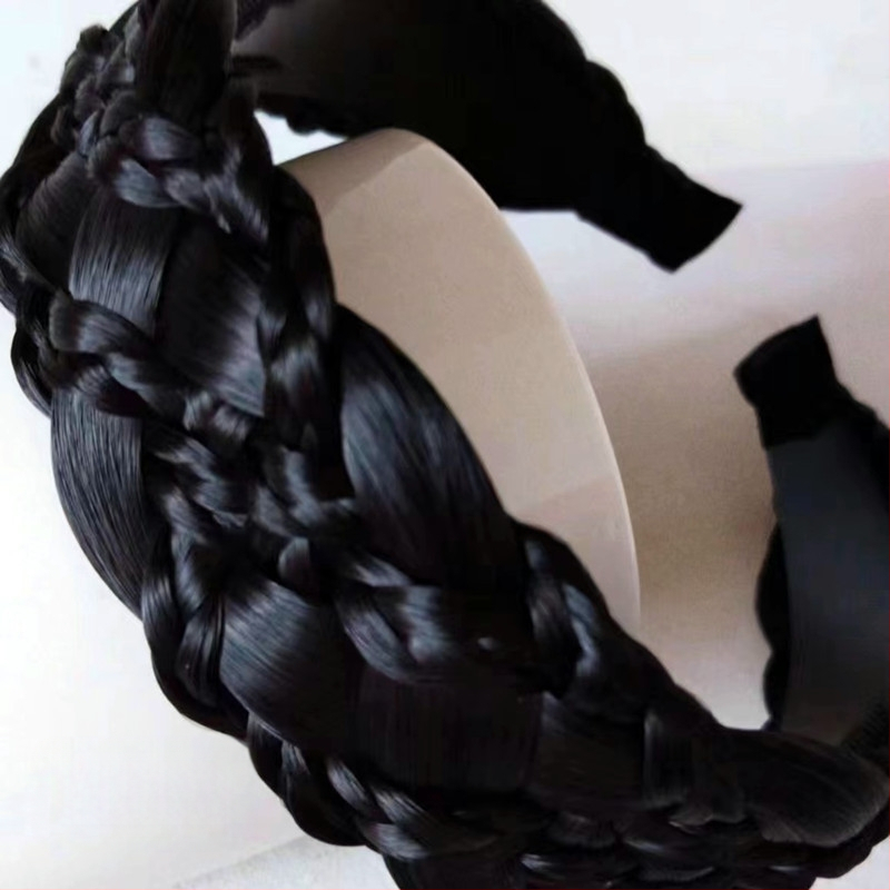 [Uue toote laiendamine] Simuleeritud juuste juuksepael, parukas, punutud juustega peakate, parukad, katted valgete juuste artefaktiga, et suurendada peanaha juuste hulka