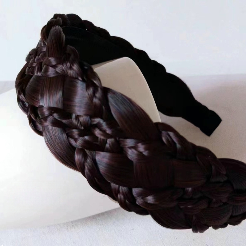 [Uue toote laiendamine] Simuleeritud juuste juuksepael, parukas, punutud juustega peakate, parukad, katted valgete juuste artefaktiga, et suurendada peanaha juuste hulka