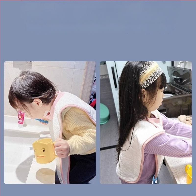 Детска кърпа, бебешка кърпа, миене на зъби, избърсване на лице, кърпа за уста, водоустойчив лигавник, немокри дрехи, бебешки лигавник за лице