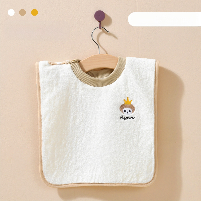 Детска кърпа, бебешка кърпа, миене на зъби, избърсване на лице, кърпа за уста, водоустойчив лигавник, немокри дрехи, бебешки лигавник за лице